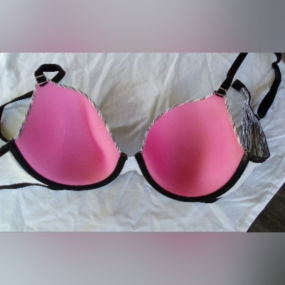 Victoria's Secret Bra Black & White Size 36C - Picture 6 of 6
